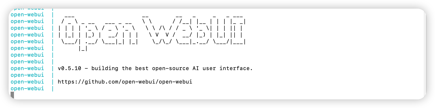 docker安装openWebUI-2